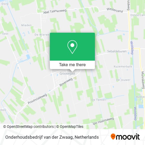 Onderhoudsbedrijf van der Zwaag map