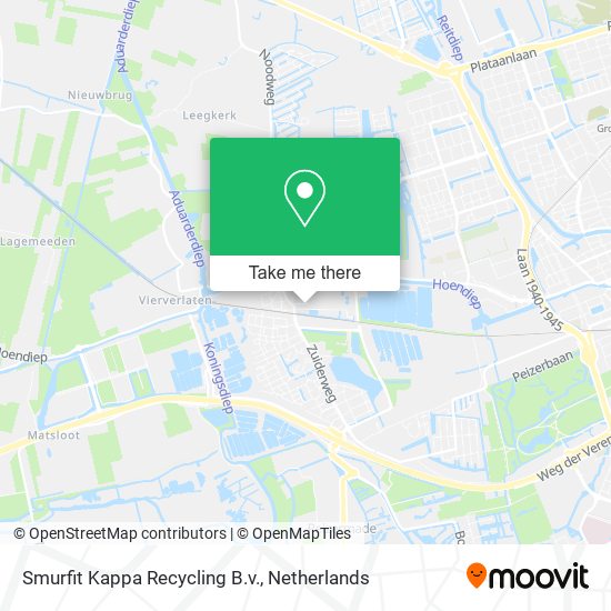Smurfit Kappa Recycling B.v. map