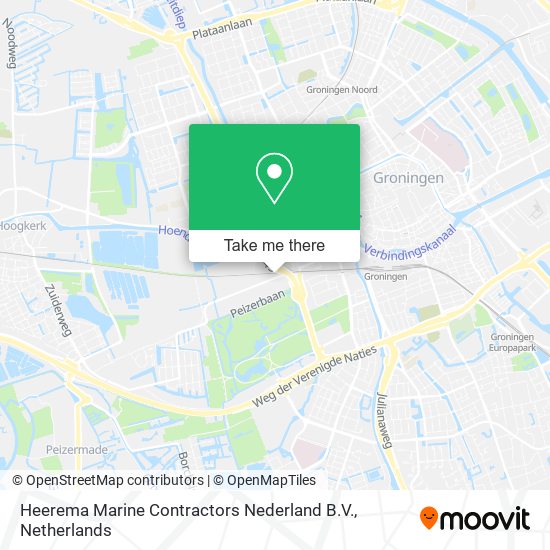 Heerema Marine Contractors Nederland B.V. map