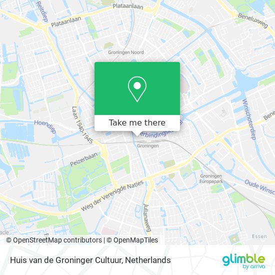 Huis van de Groninger Cultuur map