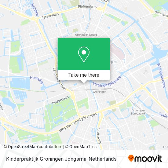 Kinderpraktijk Groningen Jongsma map