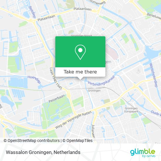 Wassalon Groningen Karte