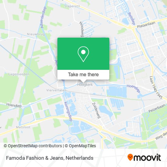 Famoda Fashion & Jeans map