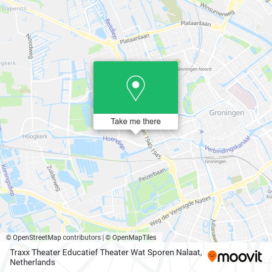 Traxx Theater Educatief Theater Wat Sporen Nalaat map