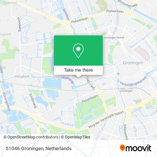 51046 Groningen map