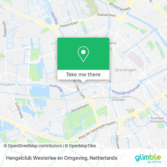 Hengelclub Westerlee en Omgeving Karte