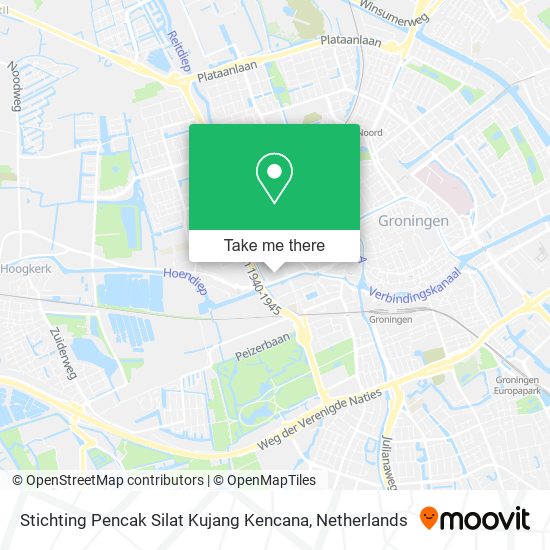 Stichting Pencak Silat Kujang Kencana Karte