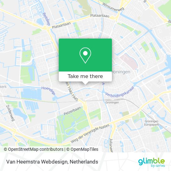 Van Heemstra Webdesign map