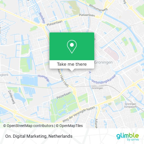 On. Digital Marketing map