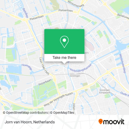 Jorn van Hoorn map