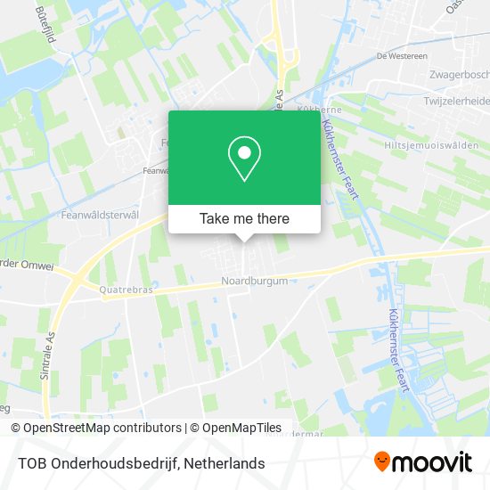 TOB Onderhoudsbedrijf map