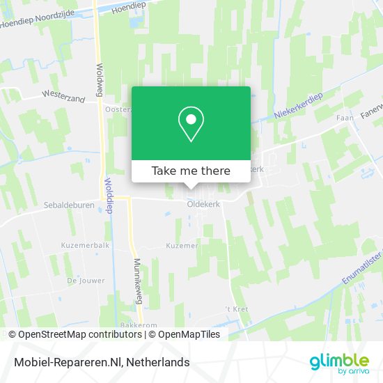 Mobiel-Repareren.Nl map
