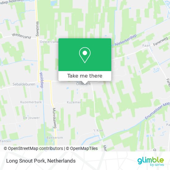 Long Snout Pork map