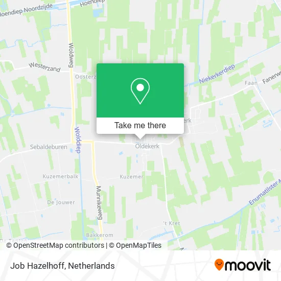 Job Hazelhoff map