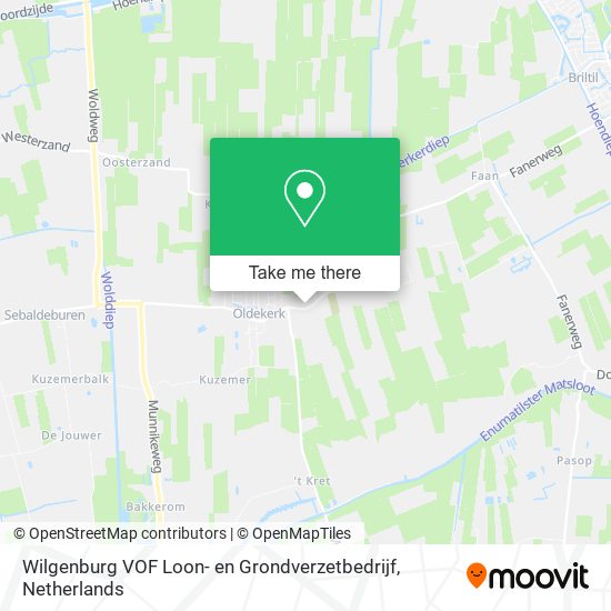 Wilgenburg VOF Loon- en Grondverzetbedrijf map