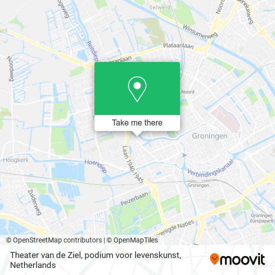 Theater van de Ziel, podium voor levenskunst map