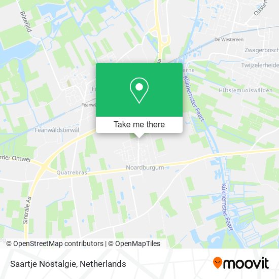 Saartje Nostalgie map