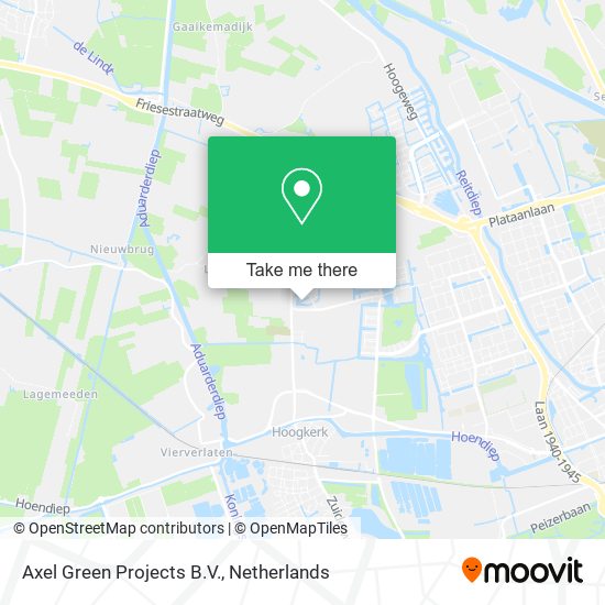 Axel Green Projects B.V. map