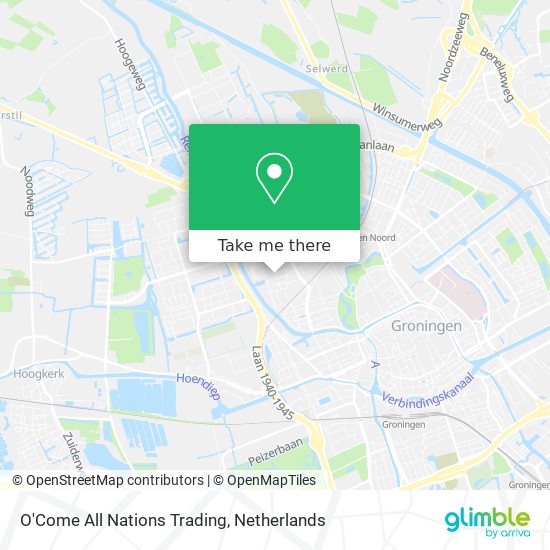 O'Come All Nations Trading Karte