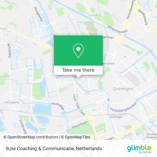 Ikzie Coaching & Communicatie map