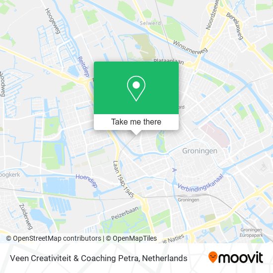 Veen Creativiteit & Coaching Petra map