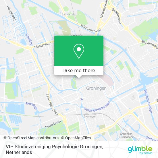 VIP Studievereniging Psychologie Groningen map