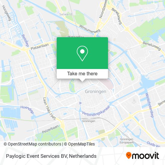 Paylogic Event Services BV Karte