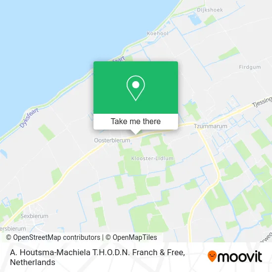 A. Houtsma-Machiela T.H.O.D.N. Franch & Free map