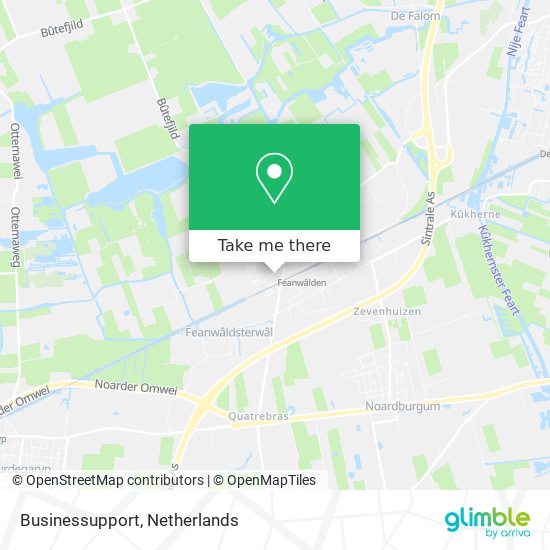 Businessupport map