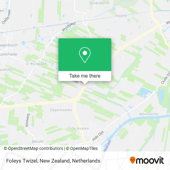 Foleys Twizel, New Zealand map
