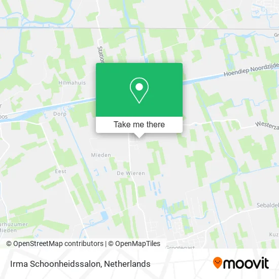Irma Schoonheidssalon map