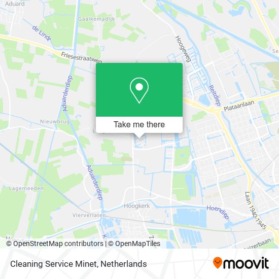 Cleaning Service Minet map