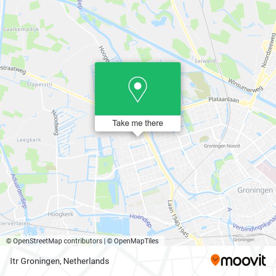 Itr Groningen map