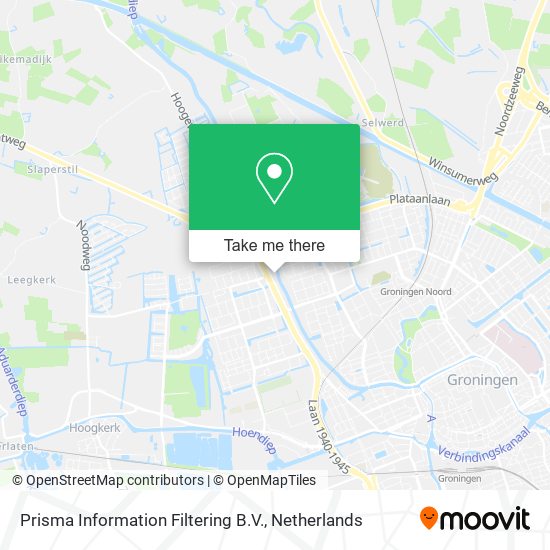 Prisma Information Filtering B.V. map