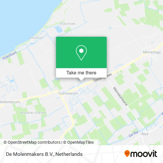 De Molenmakers B.V. map