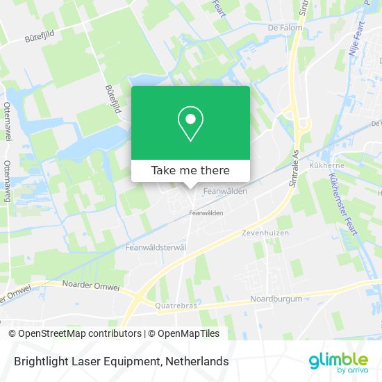 Brightlight Laser Equipment Karte