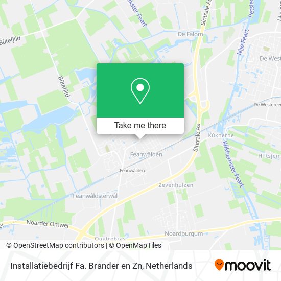 Installatiebedrijf Fa. Brander en Zn map