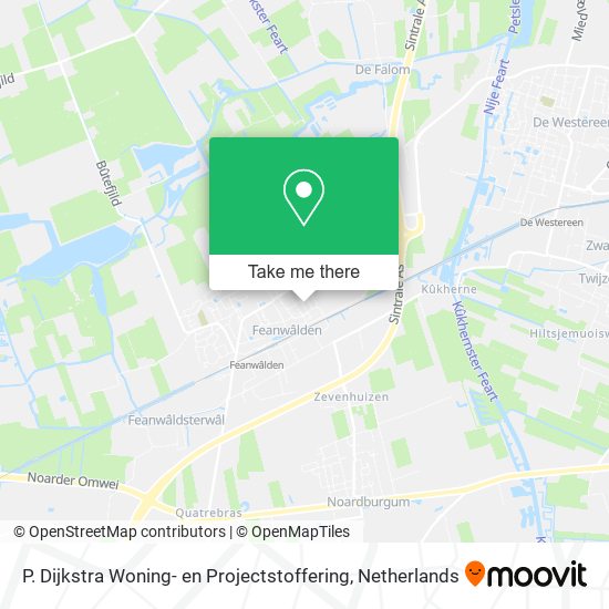 P. Dijkstra Woning- en Projectstoffering map