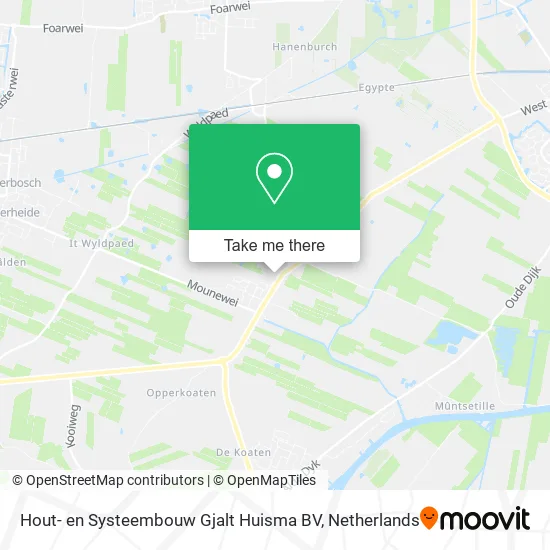 Hout- en Systeembouw Gjalt Huisma BV map