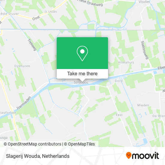 Slagerij Wouda Karte