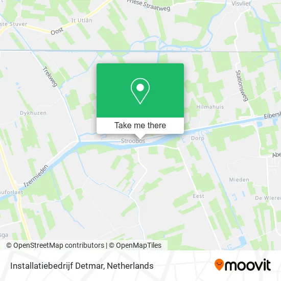 Installatiebedrijf Detmar map