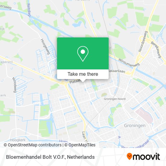 Bloemenhandel Bolt V.O.F. Karte