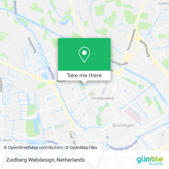 Zuidberg Webdesign map