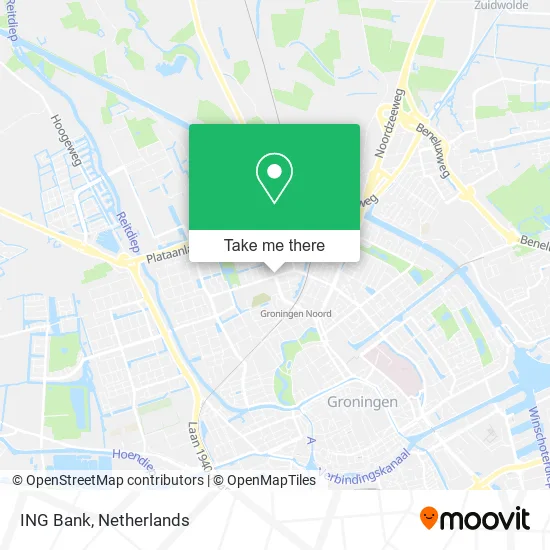 ING Bank map