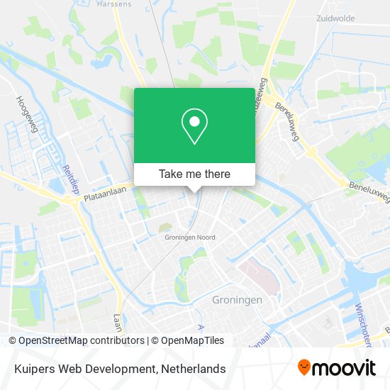 Kuipers Web Development map