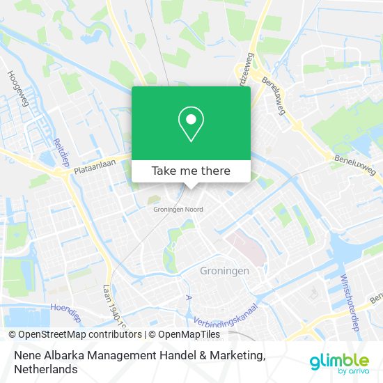 Nene Albarka Management Handel & Marketing map