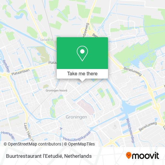 Buurtrestaurant l'Eetudié map