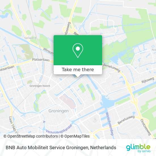 BNB Auto Mobiliteit Service Groningen map