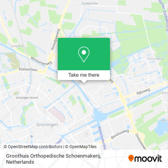 Groothuis Orthopedische Schoenmakerij map