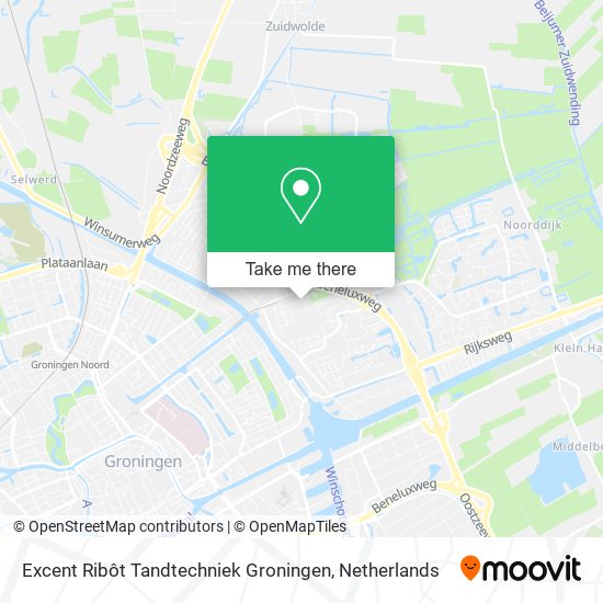 Excent Ribôt Tandtechniek Groningen map